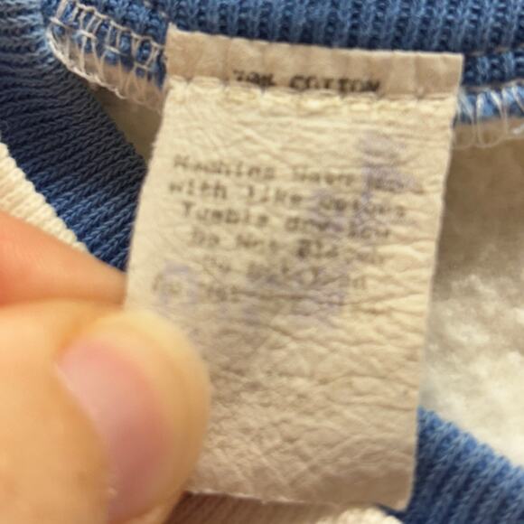 Vintage Orvis Women's Size Medium White Floral Button Up Granny Sweater - Picture 8 of 9